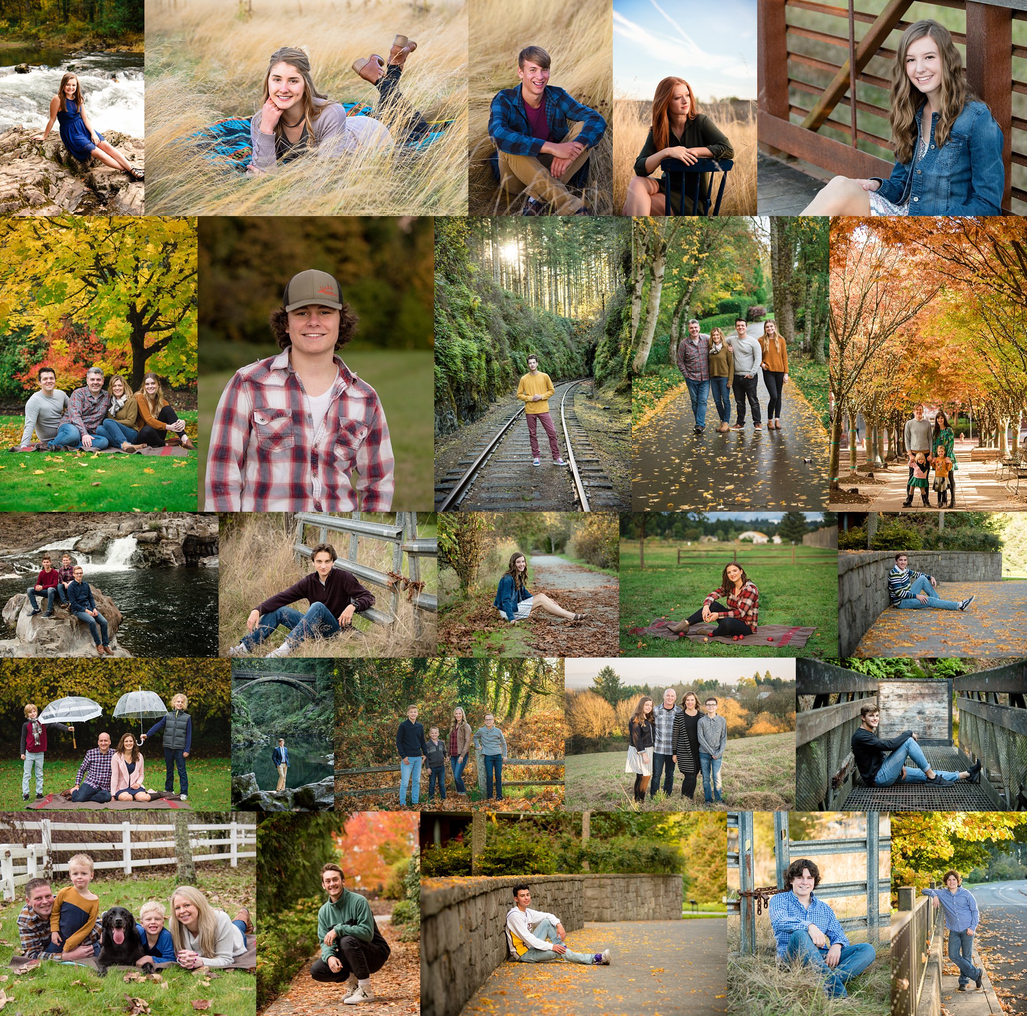 Fall Senior Sessions