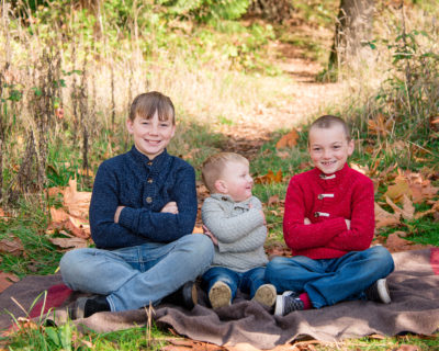 northwest fall family sessions