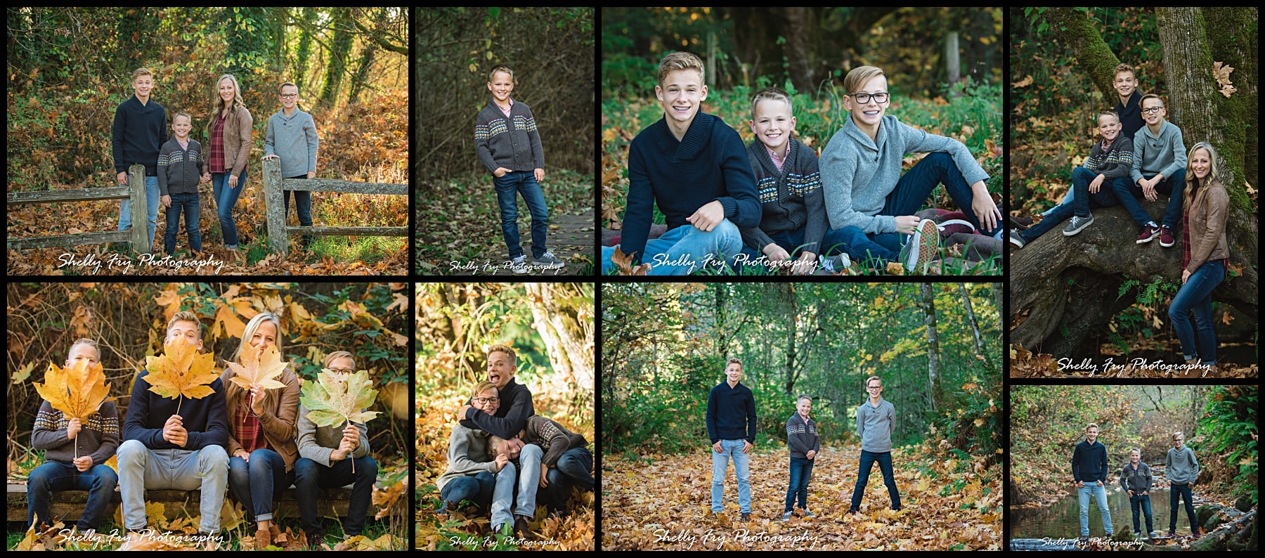 Northwest Fall Family Photography